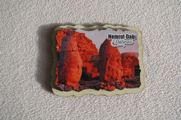 Ogłoszenie - Magnes na lodówkę Nemrut Dagi - magnetyczna pamiątka z Turcji. Zdjęcie 5
