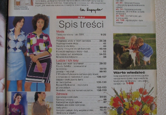 Ogłoszenie - Magazyn Claudia – miesięcznik z lat 1997 - 2013. Zdjęcie 5