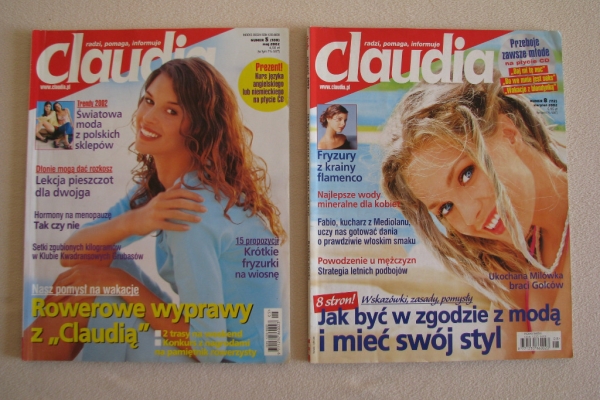 Ogłoszenie - Magazyn Claudia – miesięcznik z lat 1997 - 2013. Zdjęcie 7