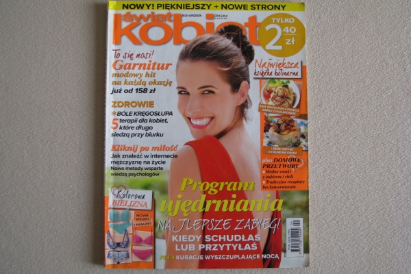 Ogłoszenie - Świat kobiety – miesięcznik nr 1.2002 r. i nr 9.2014 r.. Zdjęcie 4
