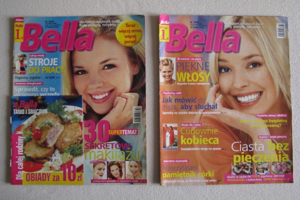 Ogłoszenie - Magazyn Bella nr 18 i 28 z 2003 r.. Zdjęcie 1