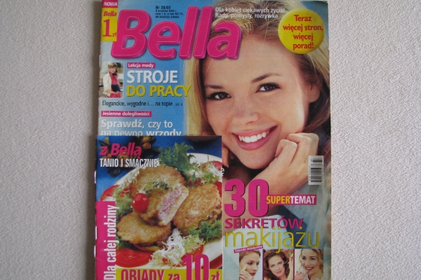 Ogłoszenie - Magazyn Bella nr 18 i 28 z 2003 r.. Zdjęcie 4