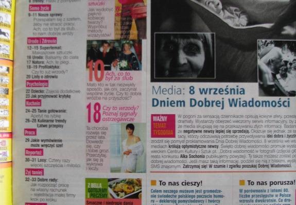 Ogłoszenie - Magazyn Bella nr 18 i 28 z 2003 r.. Zdjęcie 6