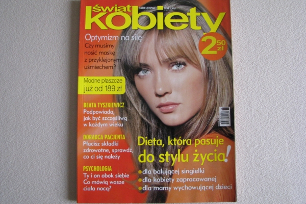 Ogłoszenie - Magazyn Świat kobiety z lat 2006 - 2019 r.. Zdjęcie 2