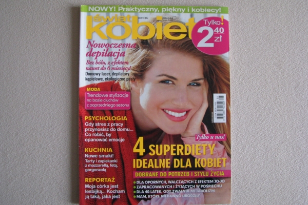 Ogłoszenie - Magazyn Świat kobiety z lat 2006 - 2019 r.. Zdjęcie 6