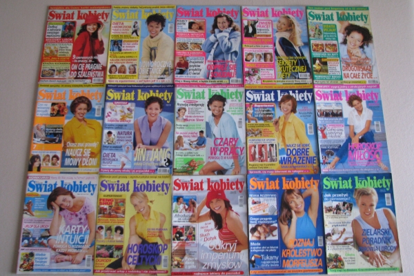 Ogłoszenie - Magazyn Świat kobiety z lat 2000 - 2002 r.. Zdjęcie 5