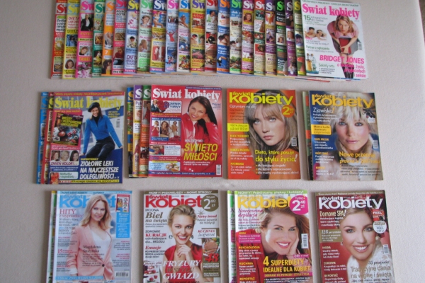 Ogłoszenie - Magazyn Świat kobiety z lat 2000 - 2002 r.. Zdjęcie 1