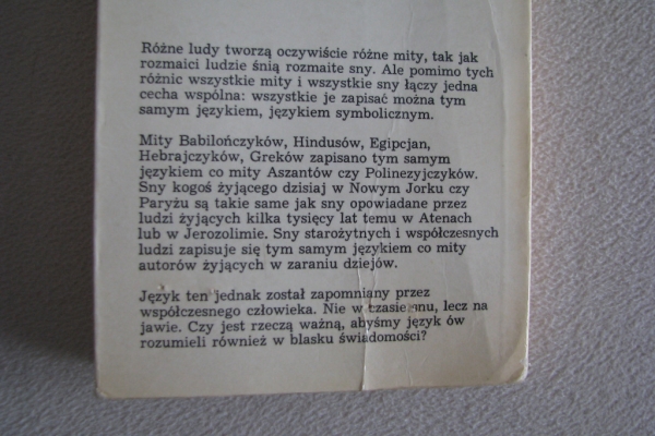Ogłoszenie - Zapomniany język. Wstęp do rozumienia snów, baśni i mitów, Erich Fromm. Zdjęcie 3