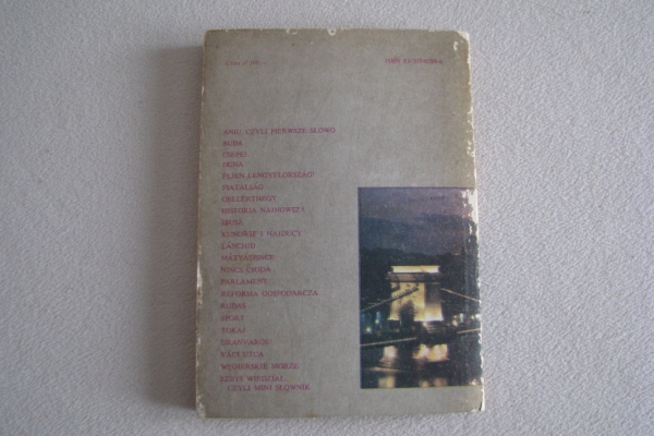 Ogłoszenie - ABC budapeszteńskie, Tadeusz Olszański. Zdjęcie 2