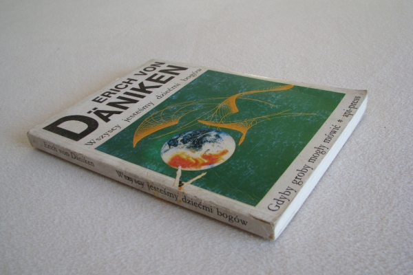 Ogłoszenie - Wszyscy jesteśmy dziećmi bogów, Erich von Daniken, Wydanie I. Zdjęcie 3