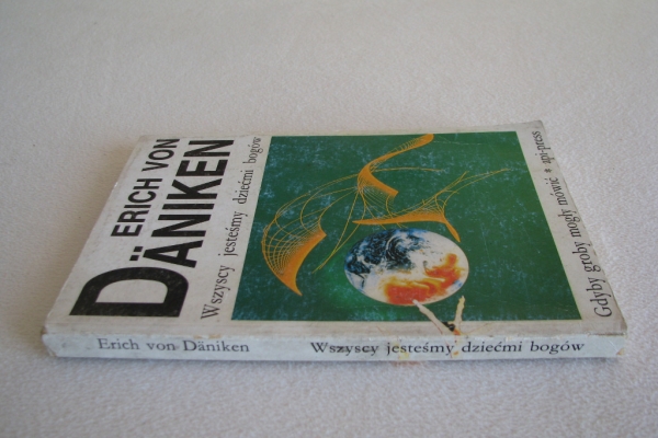 Ogłoszenie - Wszyscy jesteśmy dziećmi bogów, Erich von Daniken, Wydanie I. Zdjęcie 5