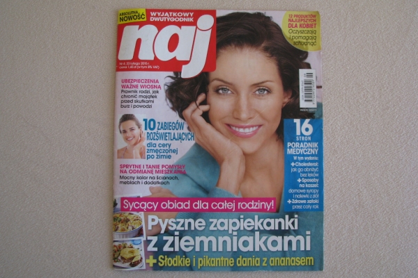 Ogłoszenie - Naj – tygodnik nr 52 z 1995 r. i dwutygodnik nr 4 z 2015 r.. Zdjęcie 3