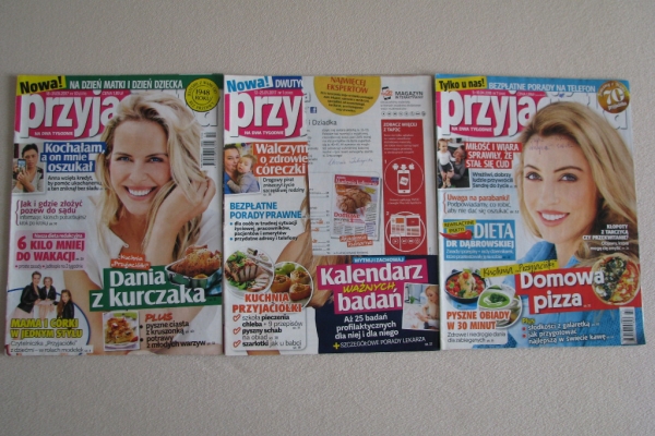 Ogłoszenie - Przyjaciółka z 2017 i 2018 r. – dwutygodnik. Zdjęcie 1