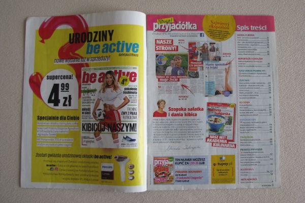 Ogłoszenie - Przyjaciółka nr 8 z 2013 r. i nr 12 z 2018 r.. Zdjęcie 3