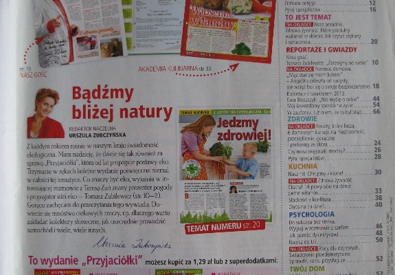 Ogłoszenie - Przyjaciółka nr 8 z 2013 r. i nr 12 z 2018 r.. Zdjęcie 7