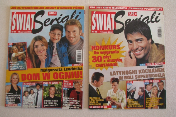 Ogłoszenie - Magazyn Świat Seriali z lat 2002 – 2015. Zdjęcie 2