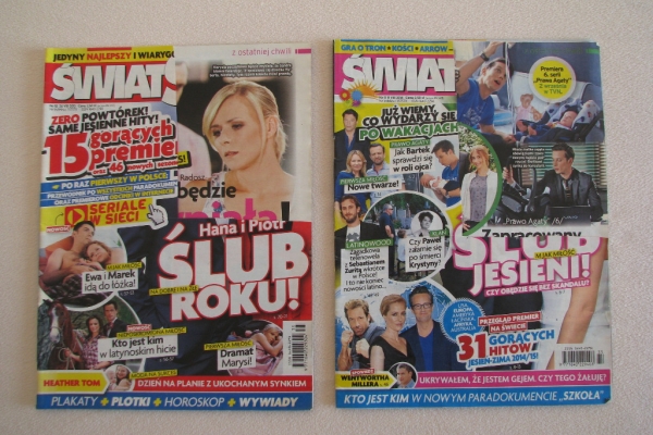 Ogłoszenie - Magazyn Świat Seriali z lat 2002 – 2015. Zdjęcie 6