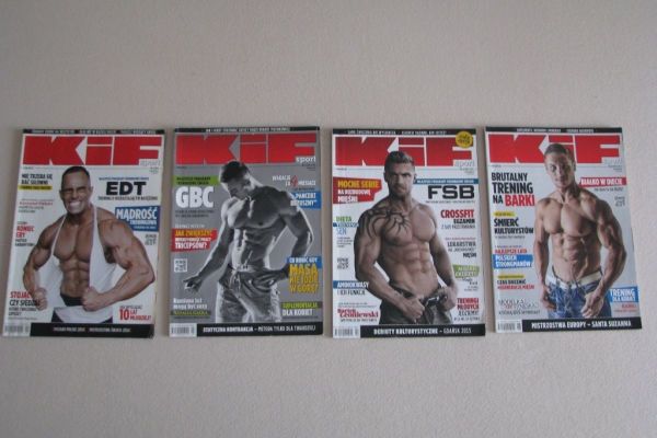 Ogłoszenie - KiF – Kulturystyka i Fitness magazyn z lat 2010 - 2016. Zdjęcie 3