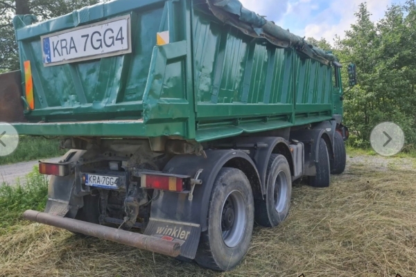 Ogłoszenie - MAN F2000 Sprzedam Wywrotka Hydroburta. Zdjęcie 7