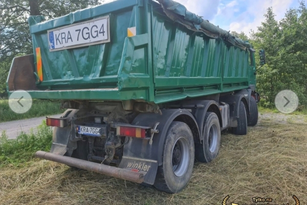 Ogłoszenie - MAN F2000 Sprzedam Wywrotka Hydroburta. Zdjęcie 8