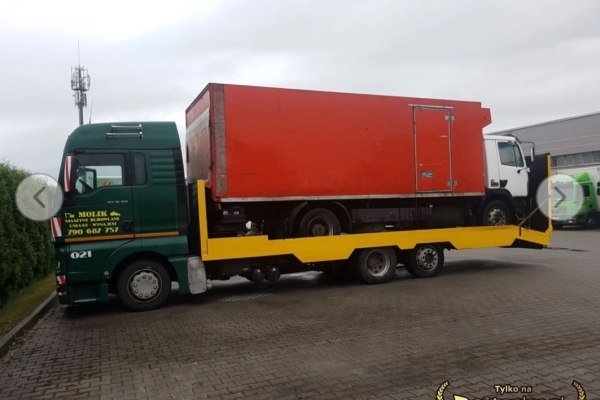 Ogłoszenie - MAN TGX Sprzedam Pomoc Drogowa do przewozu maszyn budowlanych. Zdjęcie 5