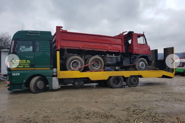 Ogłoszenie - MAN TGX Sprzedam Pomoc Drogowa do przewozu maszyn budowlanych. Zdjęcie 8