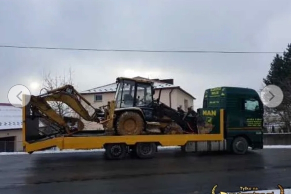 Ogłoszenie - MAN TGX Sprzedam Pomoc Drogowa do przewozu maszyn budowlanych. Zdjęcie 2