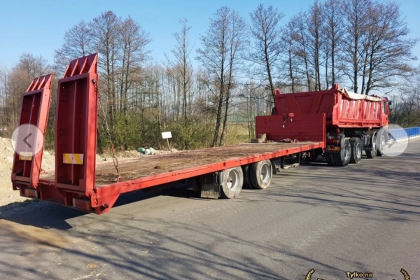 Ogłoszenie - Sprzedam przyczepę lawetę o ładowności do 15000kg. Zdjęcie 1