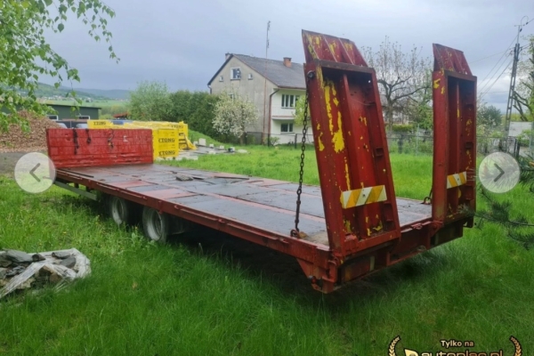 Ogłoszenie - Sprzedam przyczepę lawetę o ładowności do 15000kg. Zdjęcie 3
