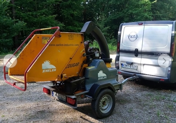 Ogłoszenie - Yanmar Sprzedam Rębak do gałęzi. Zdjęcie 3