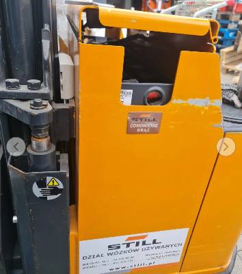Ogłoszenie - Still Sprzedam wózek widłowy elektryczny wysokiego zasięgu. Zdjęcie 1