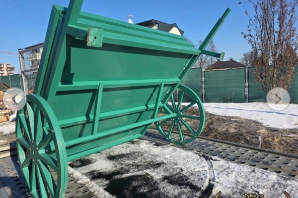 Ogłoszenie - Sprzedam wózek na warzywa i owoce, wystawowy drewniany. Zdjęcie 5