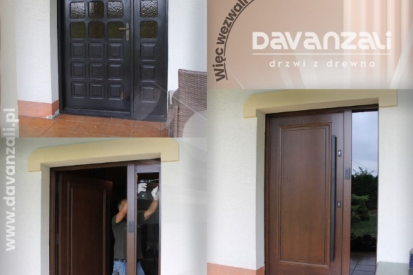 Ogłoszenie - Producent drzwi drewnianych - drzwi wewnętrzne DĘBOWE, rewersyjne, zabudowy ścian i wejściowe, zewnętrzne  Davanzali. Zdjęcie 8