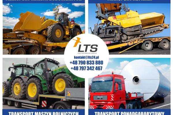 Ogłoszenie - Transport ponadnormatywny - ponadgabarytowy, niskopodwoziowy, kombajnu. Zdjęcie 1