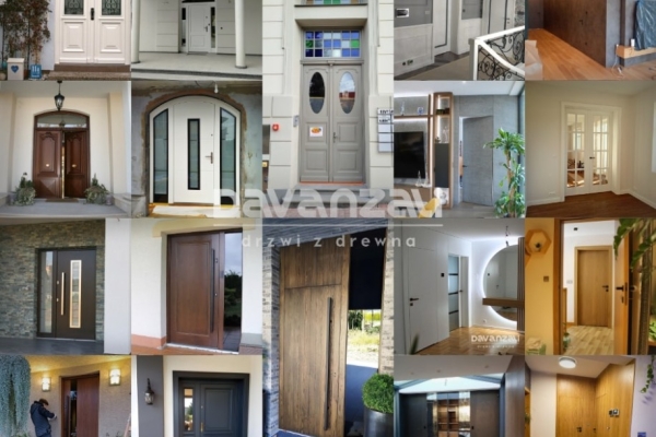 Ogłoszenie - Producent drzwi drewnianych - drzwi wewnętrzne DĘBOWE, rewersyjne, zabudowy ścian i wejściowe, zewnętrzne  Davanzali. Zdjęcie 3