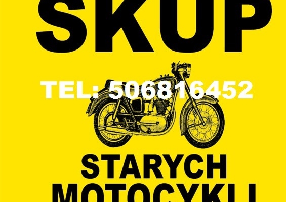 Ogłoszenie - KUPIĘ STARE ZABYTKOWE MOTOCYKLE MOTOROWERY MOTORY PRL: MOTORYNKA SOKÓŁ JAWA WFM OSA SHL WSK MZ JAWKA ROMET SIMSON ITP.... Zdjęcie 2