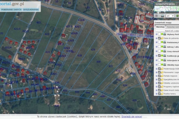Ogłoszenie - Działki budowlane, cena za 1 parcele.  426 od 1 do 8. Zdjęcie 2