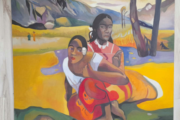 Ogłoszenie - Sprzedam obraz malowany ręcznie - Paul Gaguin. Zdjęcie 1