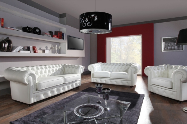 Ogłoszenie - Bestsellerowy ponadczasowy komplet CHESTERFIELD SZEROKI. Zdjęcie 1