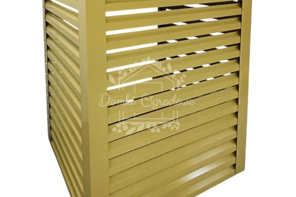 Ogłoszenie - Osłona klimatyzatora – pompy ciepła 120x80x180cm cm Piaskowy ID1149. Zdjęcie 1