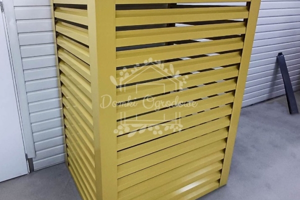 Ogłoszenie - Osłona klimatyzatora – pompy ciepła 120x80x180cm cm Piaskowy ID1149. Zdjęcie 5