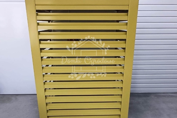 Ogłoszenie - Osłona klimatyzatora – pompy ciepła 120x80x180cm cm Piaskowy ID1149. Zdjęcie 2