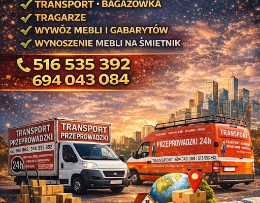 Ogłoszenie - TRAGARZE 24H  POGOTOWIE TRAGARSKIE  PRZEPROWADZKI  wnosimy-znosimy meble paczki gabaryty wszystko i wszędzie!. Zdjęcie 2