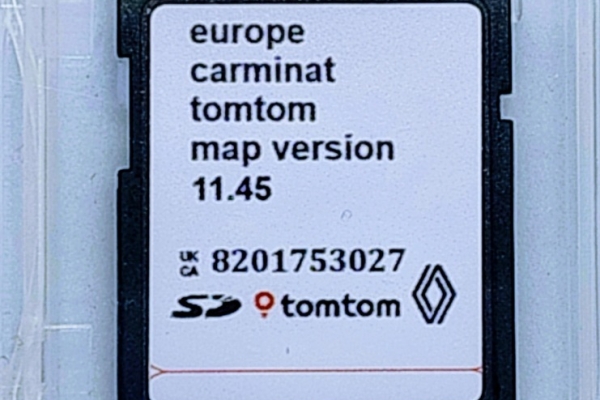 Ogłoszenie - Karta SD do Renault Carminat Europe 11.45 2025. Zdjęcie 1