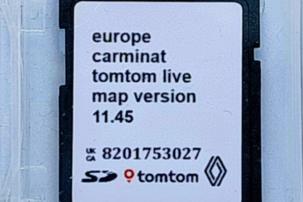 Ogłoszenie - NOWOŚĆ! Karta SD Renault Carminat Live EU 11.45. Zdjęcie 1