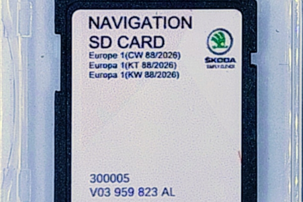 Ogłoszenie - Karta SD Skoda MIB2 EU 2026. Zdjęcie 1