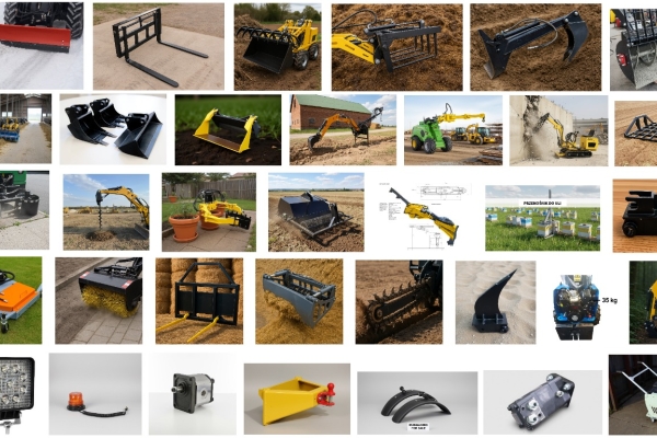 Ogłoszenie - Ładowarka Koparka Wozidło - NOWE 2025 - Prosto od Producenta JSB POLSKA -. Zdjęcie 2