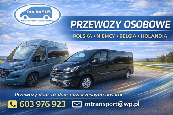 Ogłoszenie - Przejazdy busem do Niemiec, Holandii, Belgii. Przeprowadzki. Zdjęcie 1
