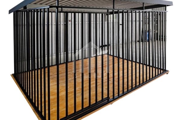 Ogłoszenie - Kojec 3x2m - drewniana podłoga - dach spad w tył SO161. Zdjęcie 1