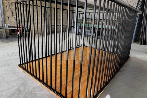 Ogłoszenie - Kojec 3x2m - drewniana podłoga - dach spad w tył SO161. Zdjęcie 7